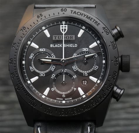 tudor watch black shield.